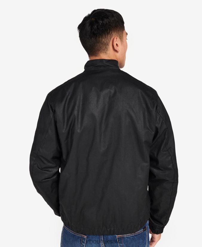 Roslin Waxed Jacket Barbour Men R08LB663 Clothing Classic Black