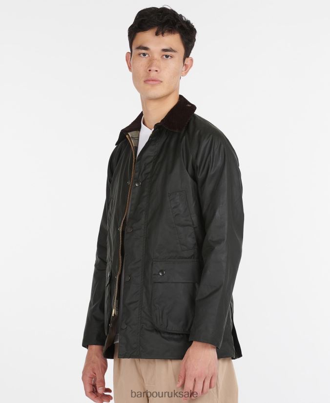 SL Bedale Waxed Cotton Jacket Barbour Men R08LB625 Clothing Black