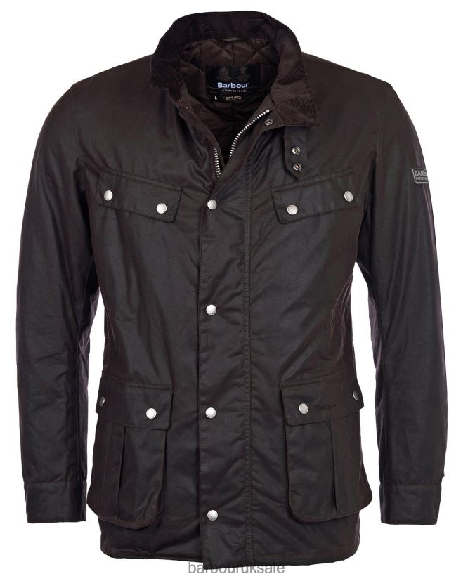 Tourer Duke Wax Jacket Barbour Men R08LB646 Clothing Rustic