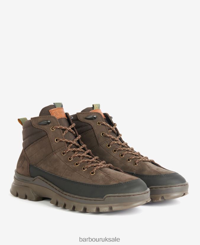 Asher Hiking Boots Barbour Men R08LB61279 Footwear Choco