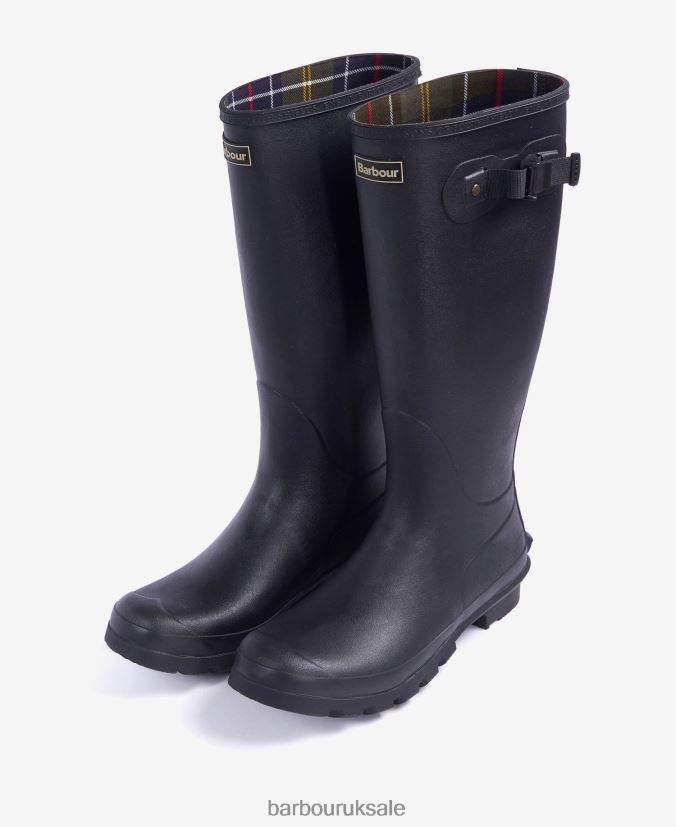 Bede Wellington Boots Barbour Men R08LB61352 Footwear Black