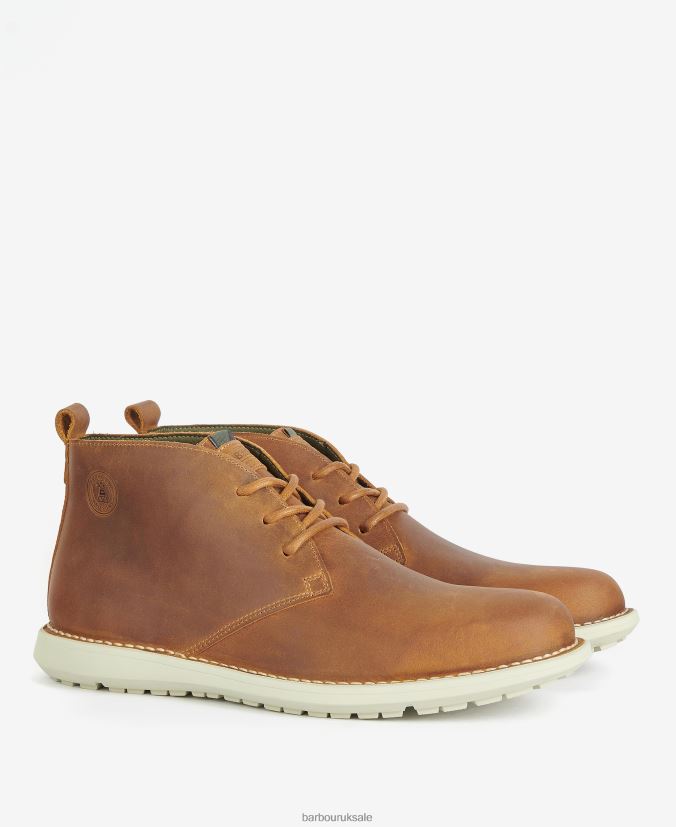 Oak Chukka Boots Barbour Men R08LB61285 Footwear Cognac