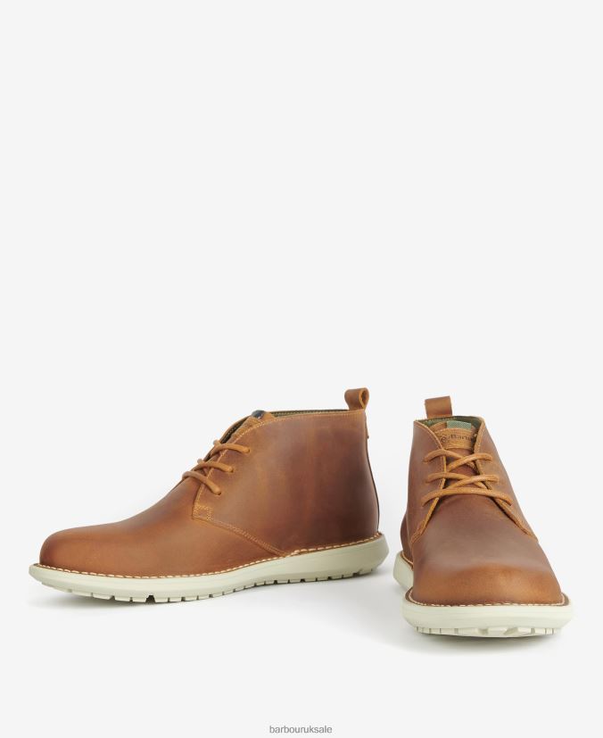 Oak Chukka Boots Barbour Men R08LB61285 Footwear Cognac