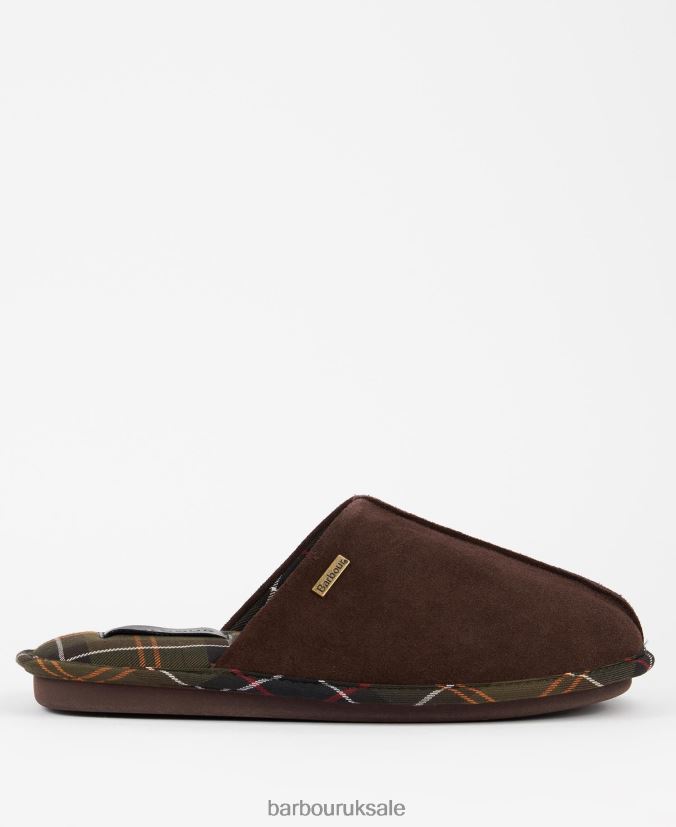 Foley Slippers Barbour Men R08LB61246 Footwear Brown