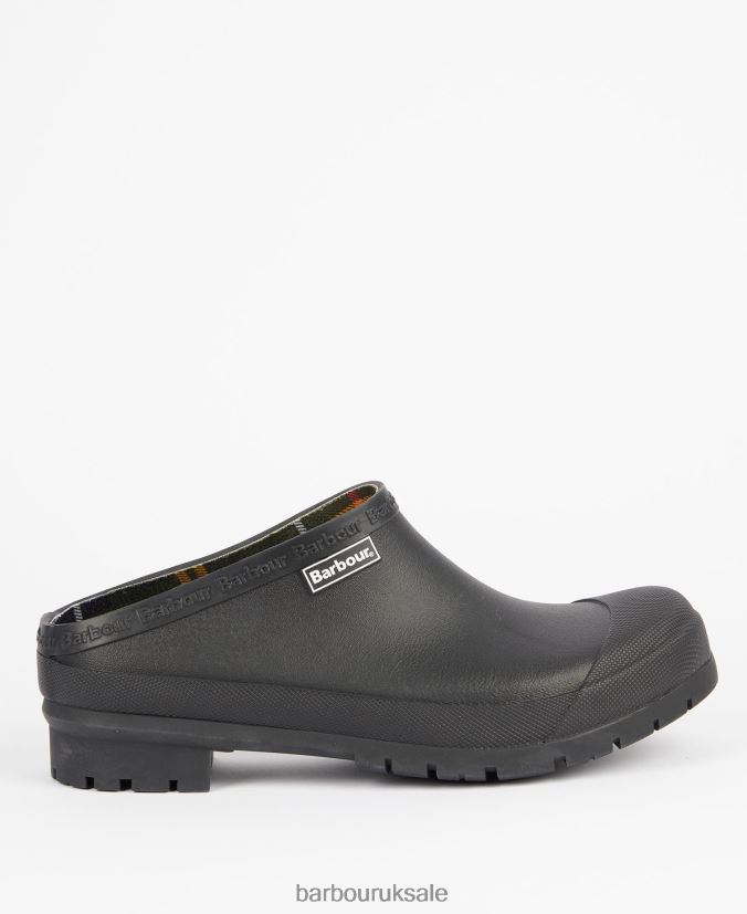 Quinn Clogs Barbour Men R08LB61250 Footwear Black - Click Image to Close