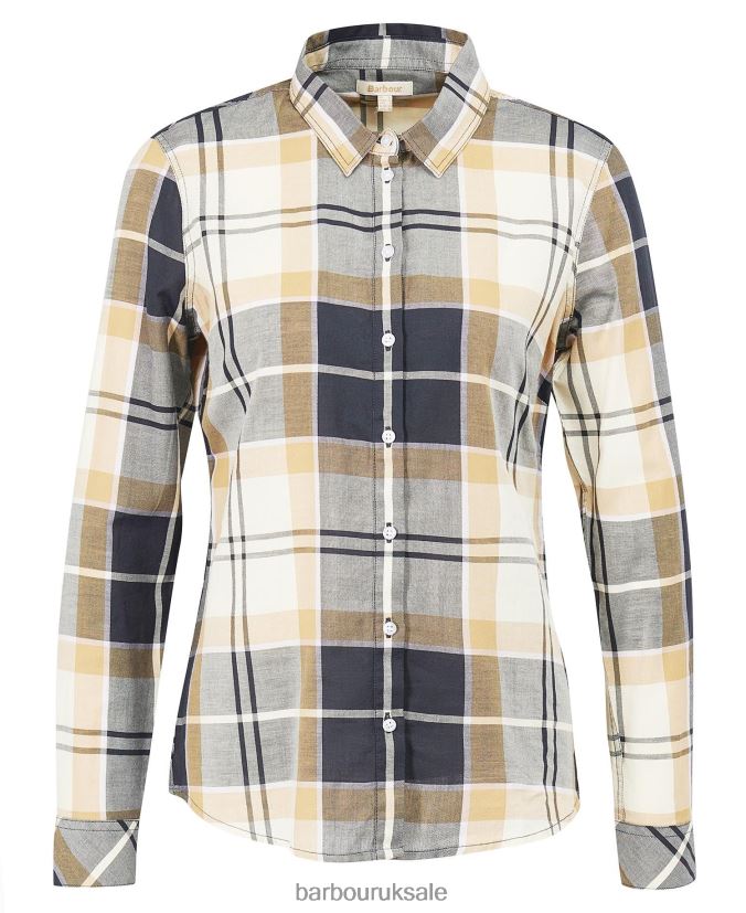 Bredon Shirt Barbour Women R08LB61626 Clothing Poplar Tartan