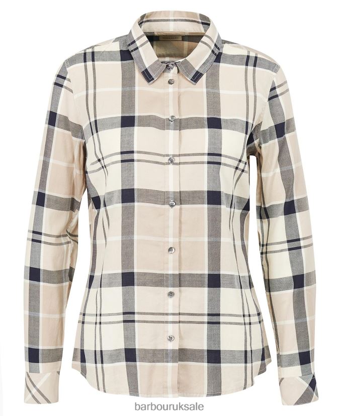 Bredon Shirt Barbour Women R08LB61639 Clothing Poplar Tartan