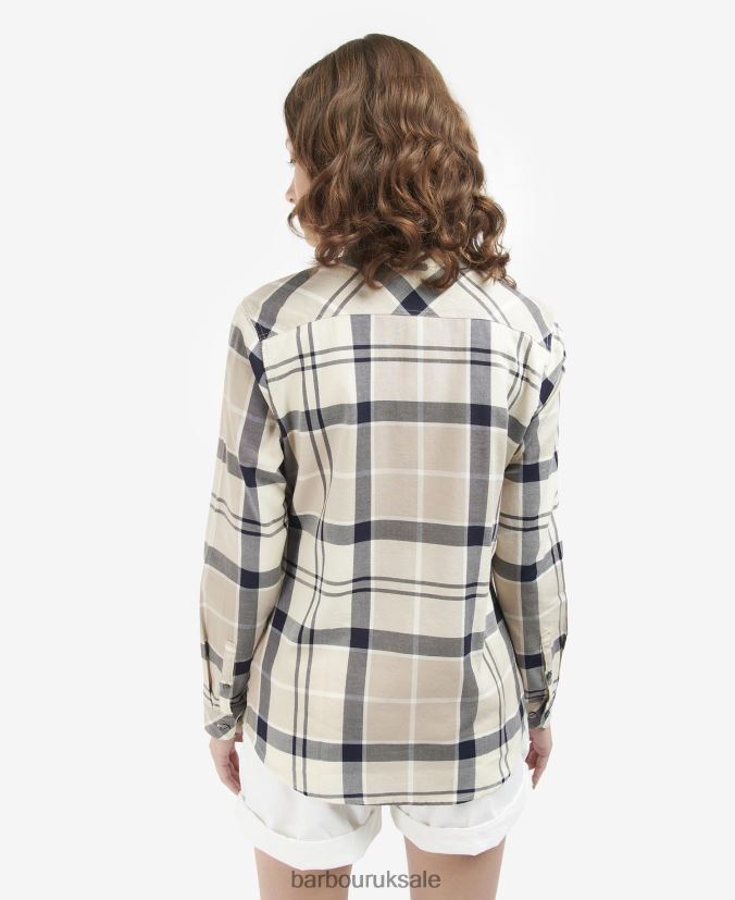 Bredon Shirt Barbour Women R08LB61639 Clothing Poplar Tartan