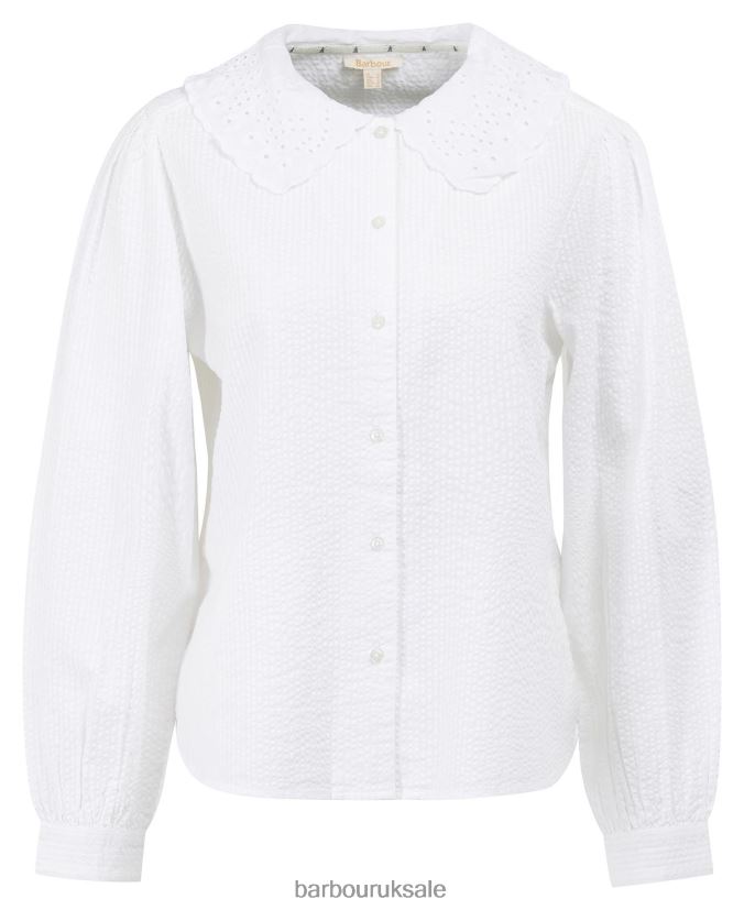 Dana Shirt Barbour Women R08LB61591 Clothing Cloud