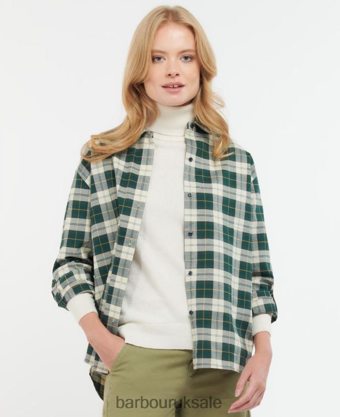 Elishaw Shirt Barbour Women R08LB61600 Clothing Classic Tartan - Click Image to Close