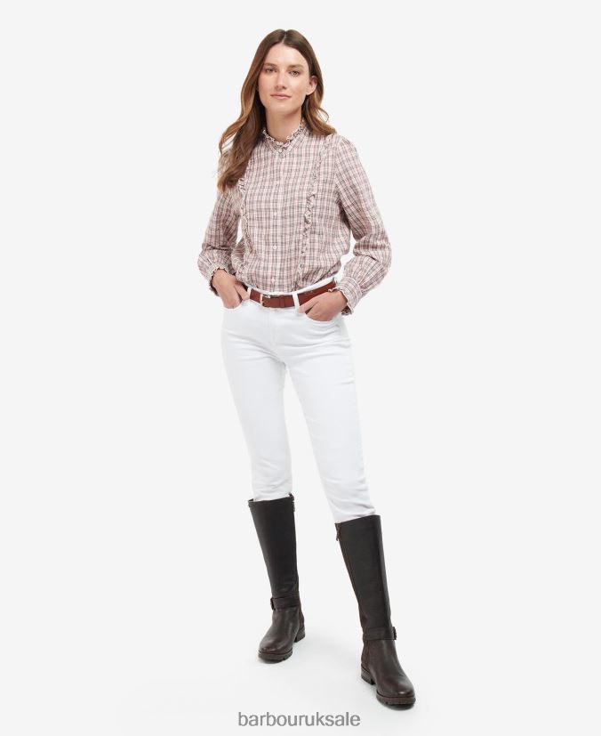 Fieldrose Shirt Barbour Women R08LB61625 Clothing Multi Check