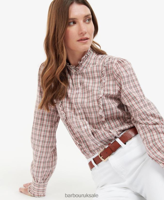 Fieldrose Shirt Barbour Women R08LB61625 Clothing Multi Check