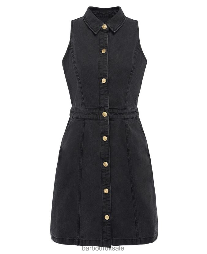 Lockhart Dress Barbour Women R08LB61841 Clothing Summer Black