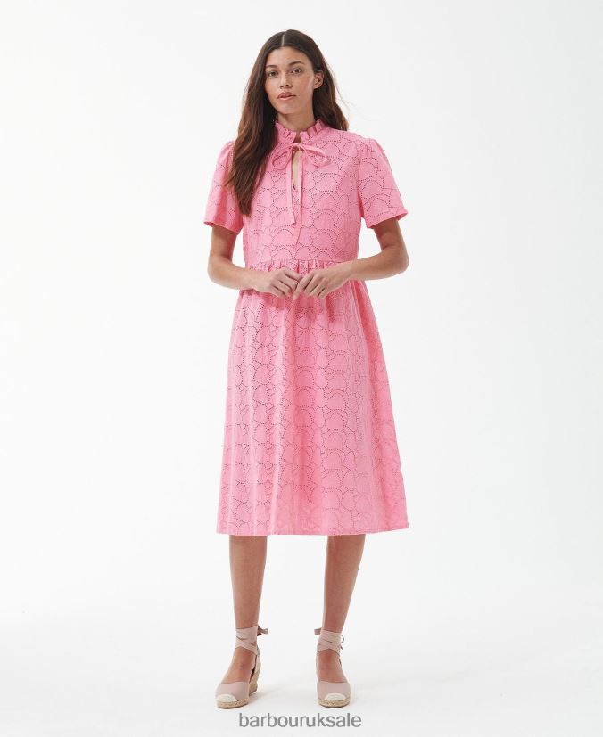 Palmetto Midi Dress Barbour Women R08LB61813 Clothing Hibiscus