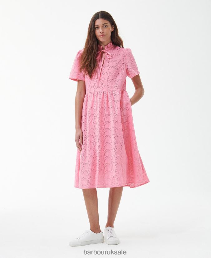 Palmetto Midi Dress Barbour Women R08LB61813 Clothing Hibiscus