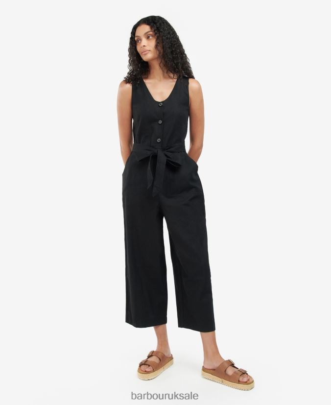 Penrose Jumpsuit Barbour Women R08LB61851 Clothing Black