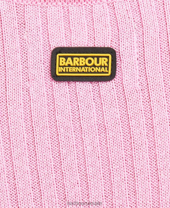 Silvestro Knit Dress Barbour Women R08LB61867 Clothing Pink Crush