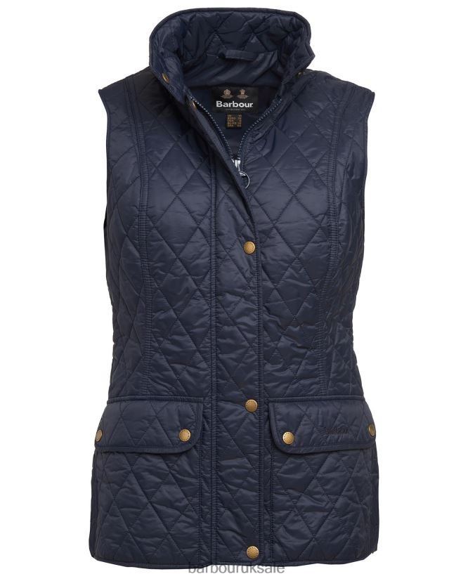 Otterburn Gilet Barbour Women R08LB61547 Clothing Navy