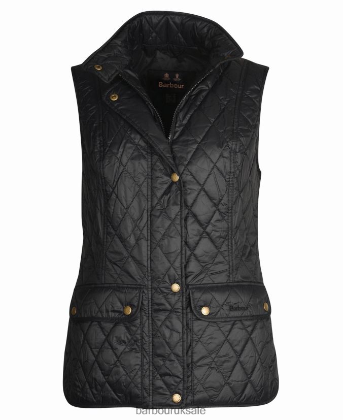 Otterburn Gilet Barbour Women R08LB61551 Clothing Black