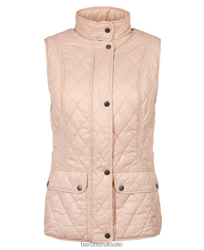 Otterburn Gilet Barbour Women R08LB61572 Clothing Rose Dust