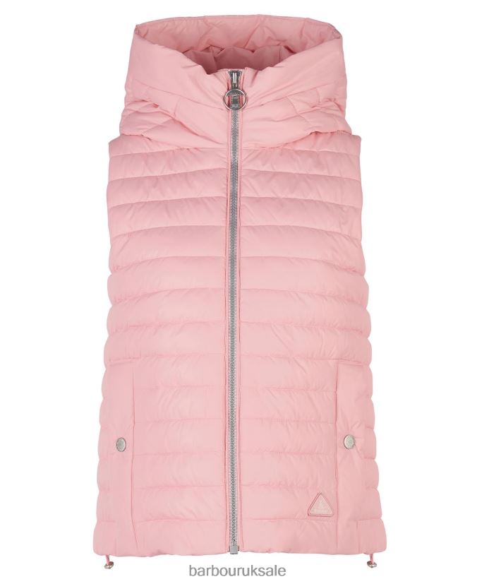 Oxeye Gilet Barbour Women R08LB61542 Clothing Meadowsweet Pink