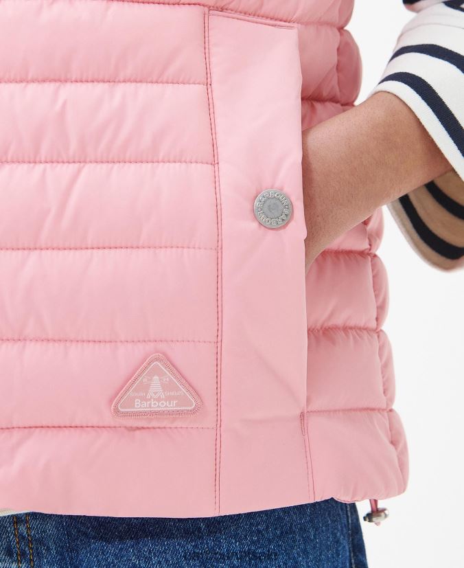 Oxeye Gilet Barbour Women R08LB61542 Clothing Meadowsweet Pink