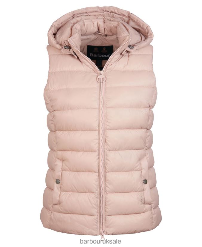 Shaw Gilet Barbour Women R08LB61573 Clothing Rose Quartz