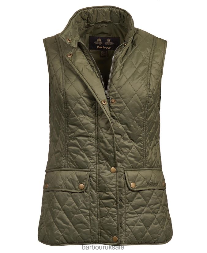 Weste Otterburn Barbour Women R08LB61541 Clothing Olive