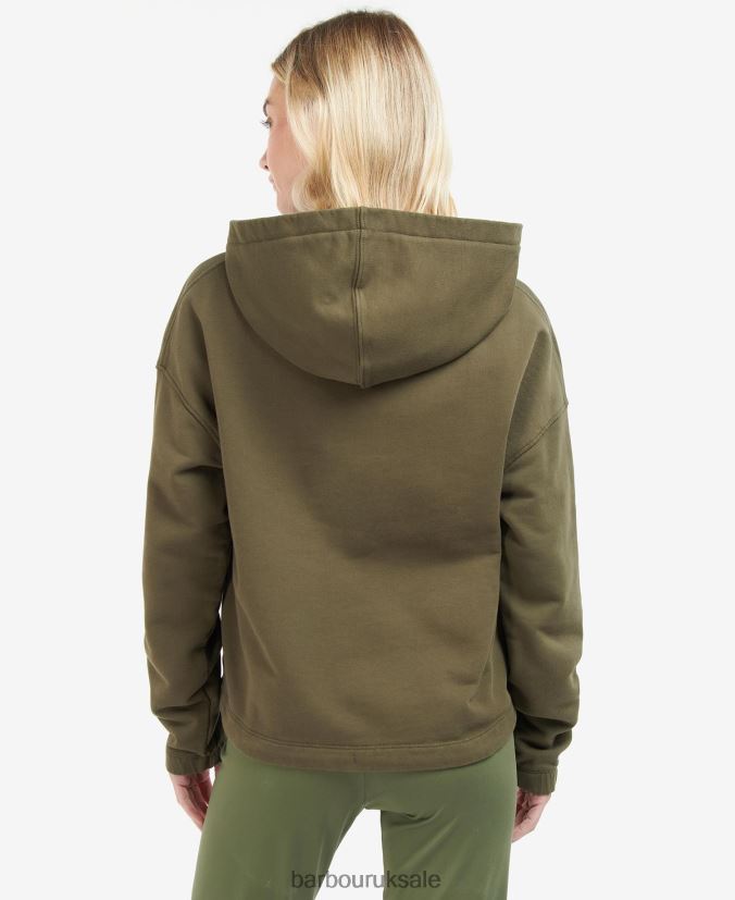 Alpine Sweatshirt Barbour Women R08LB62025 Clothing Palmer Green