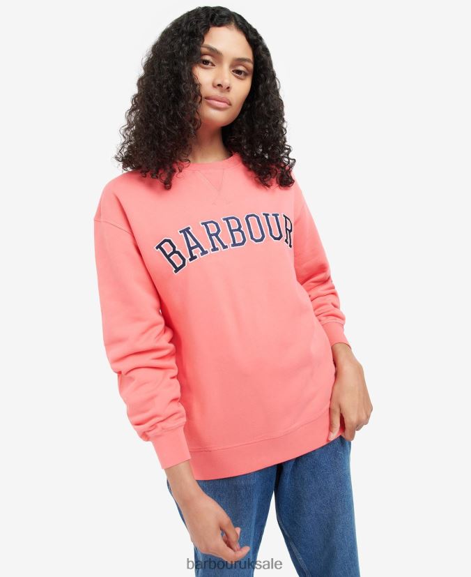 Northumberland Sweatshirt Barbour Women R08LB61994 Clothing Classic Navy