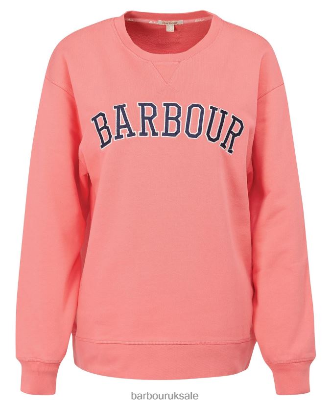 Northumberland Sweatshirt Barbour Women R08LB61994 Clothing Classic Navy