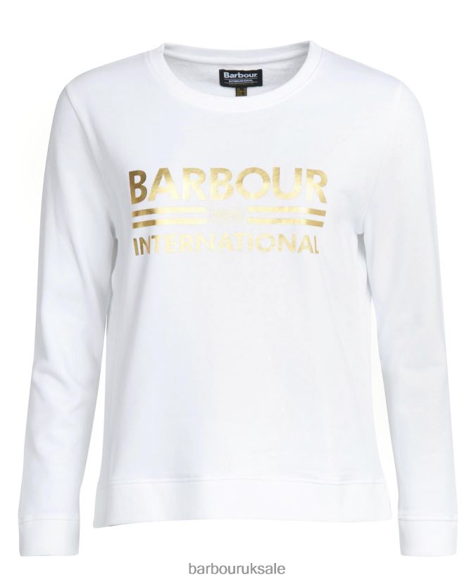 Originals Crew Sweatshirt Barbour Women R08LB62013 Clothing White