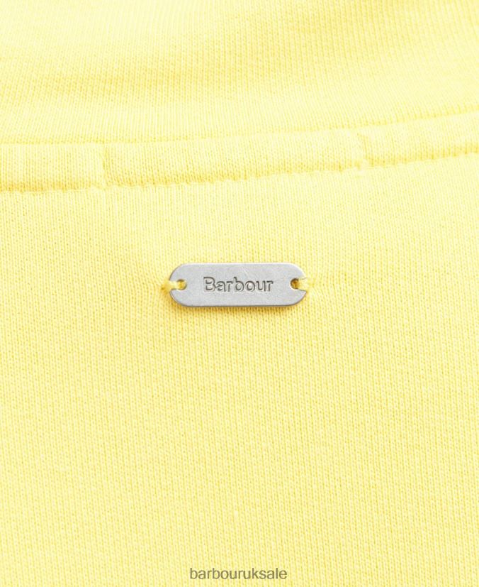 Otterburn Hoodie Barbour Women R08LB62014 Clothing Sunrise Yellow