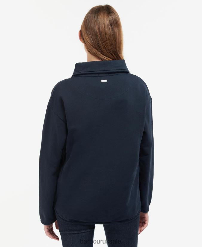 Regia Sweatshirt Barbour Women R08LB61996 Clothing Classic Navy