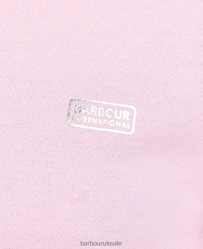 Rossin Sweatshirt Barbour Women R08LB61993 Clothing Pink Lemonade