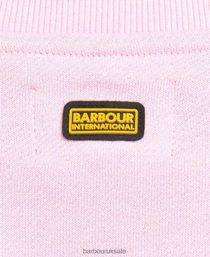 Rossin Sweatshirt Barbour Women R08LB61993 Clothing Pink Lemonade