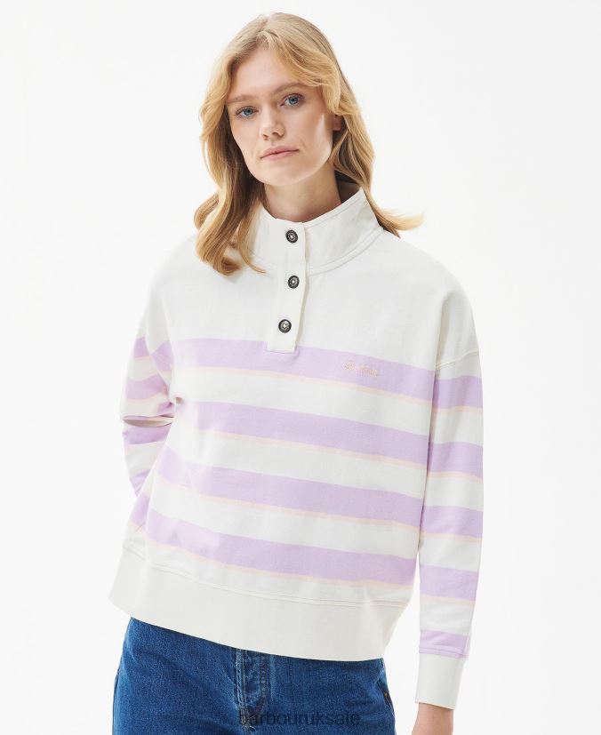 Snapdragon Sweatshirt Barbour Women R08LB61989 Clothing Multi Stripe - Click Image to Close