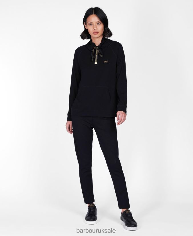 Suspension Hoodie Barbour Women R08LB62006 Clothing Black