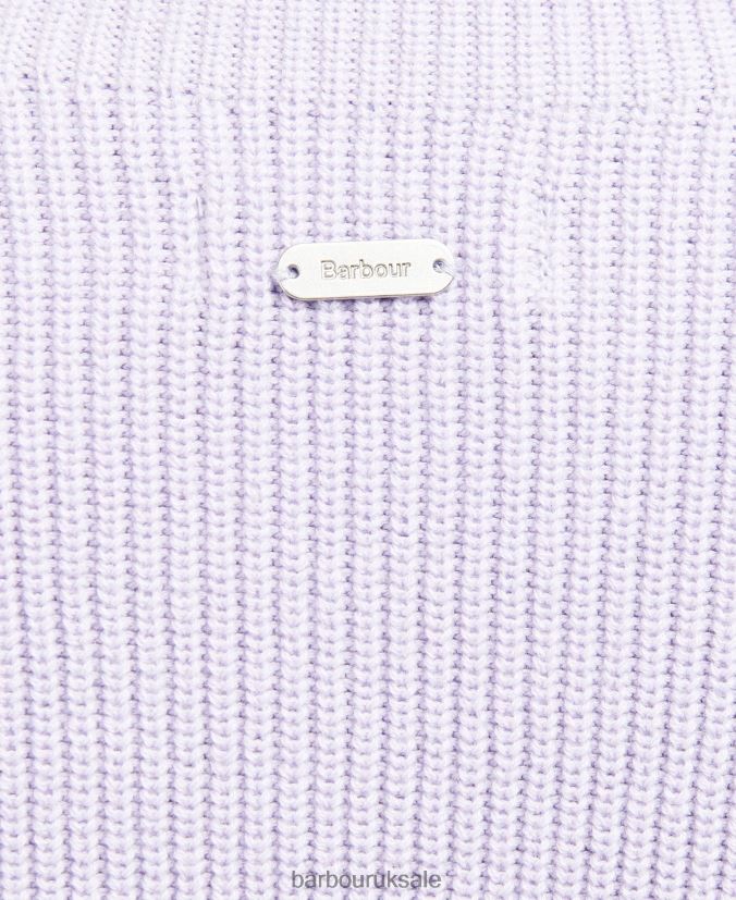 Barrhead Knitted Sweater Barbour Women R08LB61949 Clothing Iris