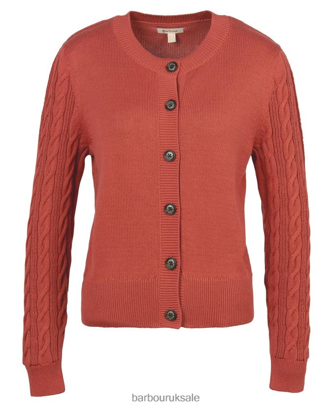 Daphne Cardigan Barbour Women R08LB61927 Clothing Gerbera