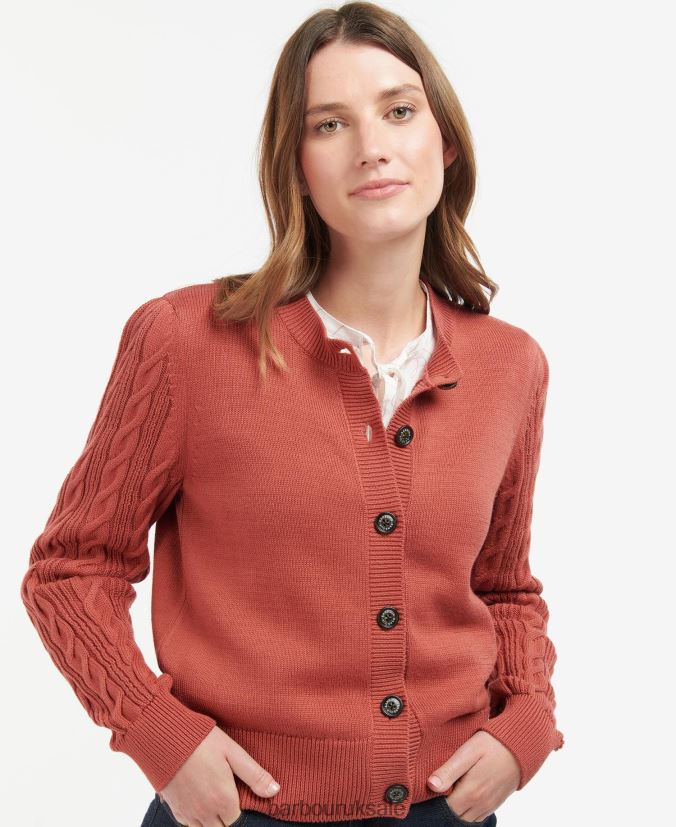 Daphne Cardigan Barbour Women R08LB61927 Clothing Gerbera