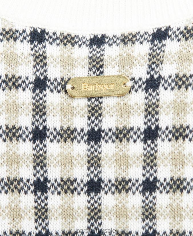 Dumbarton Knitted Sweater Vest Barbour Women R08LB61975 Clothing Multicheck