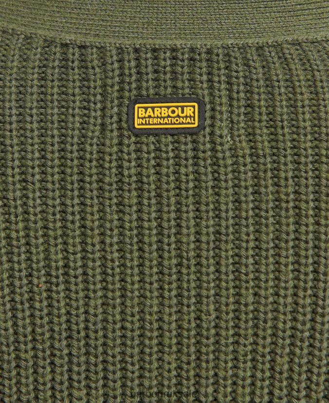 Jensons Cardigan Barbour Women R08LB61945 Clothing Midnight Green