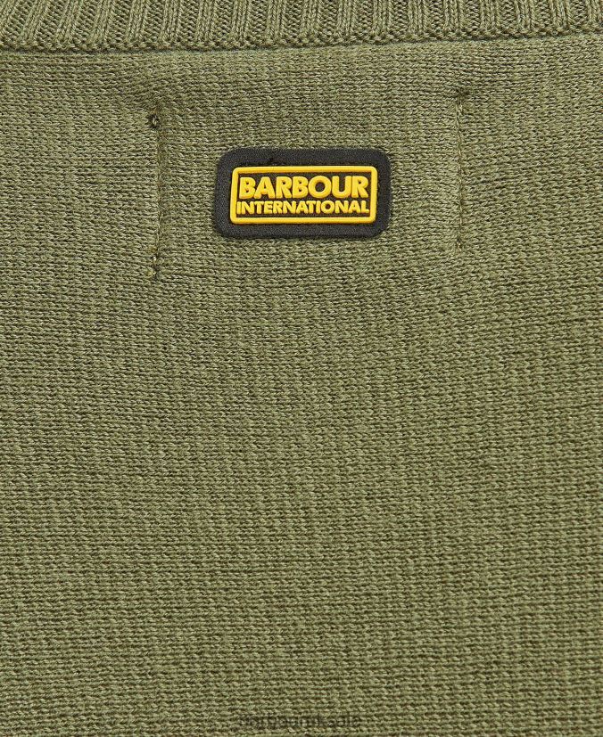 Kubican Jumper Barbour Women R08LB61962 Clothing Midnight Green