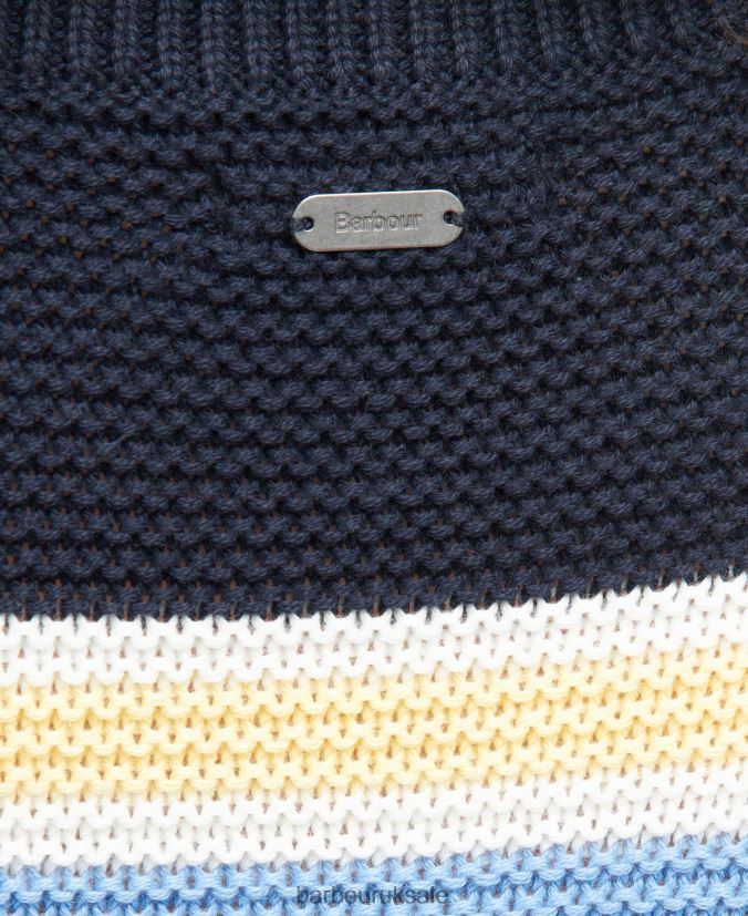 Littlehampton Sweater Barbour Women R08LB61963 Clothing Classic Navy