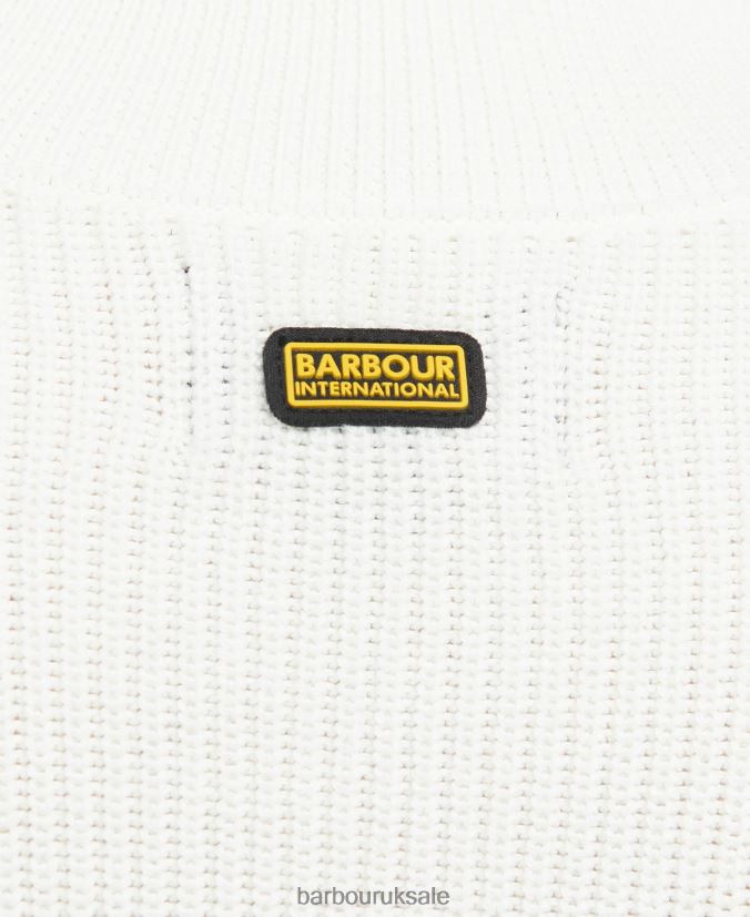 Pavilion Knit Barbour Women R08LB61959 Clothing Optic White