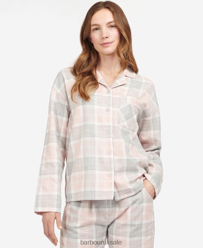 Schlafanzug-Set Ellery Barbour Women R08LB62038 Clothing Pink Tartan - Click Image to Close