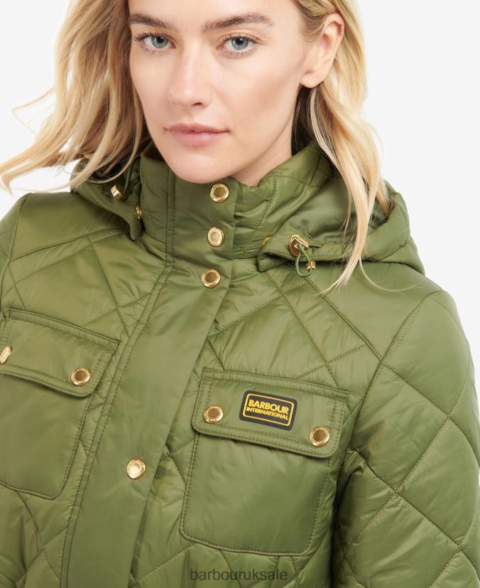 Avalon Quilted Jacket Barbour Women R08LB61495 Clothing Black