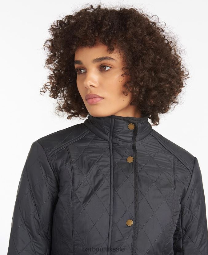 Cavalry Polarquilt Jacket Barbour Women R08LB61400 Clothing Black