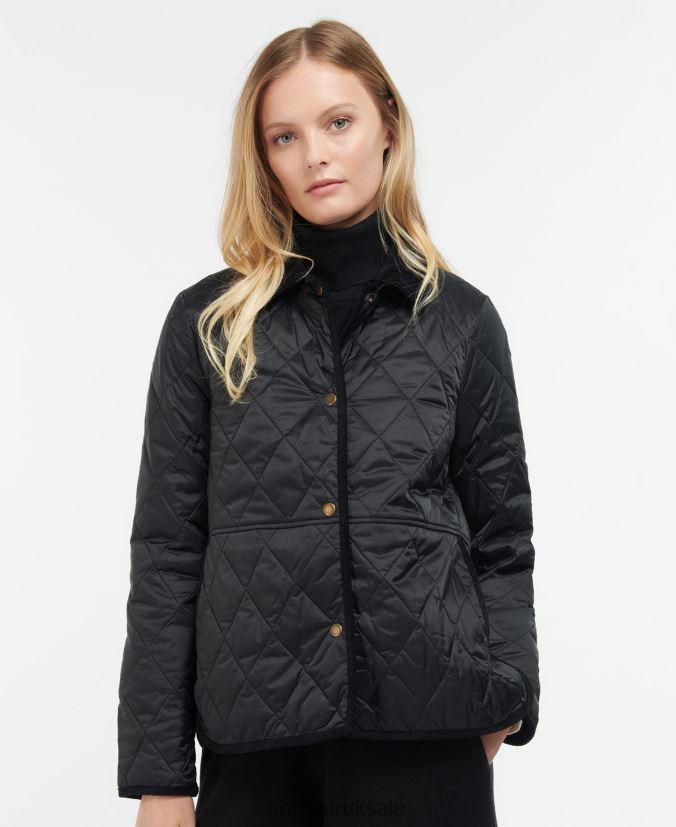 Clydebank Quilted Jacket Barbour Women R08LB61486 Clothing Black